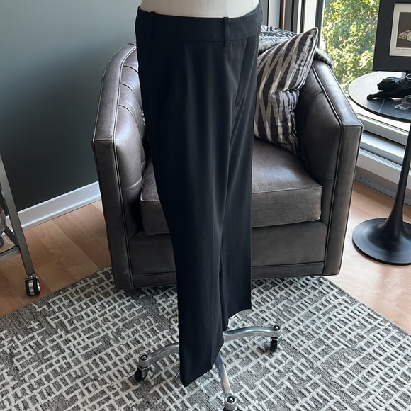 New ALTUZARRA Wool High Rise Cropped Pant in Black Size 40 FR / 8 US - Picture 5 of 11